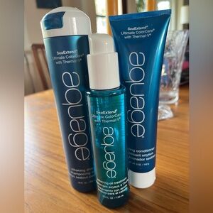 Aquage Ultimate Colorcare Shampoo, Oil Treatment,  Conditioner - NWOT